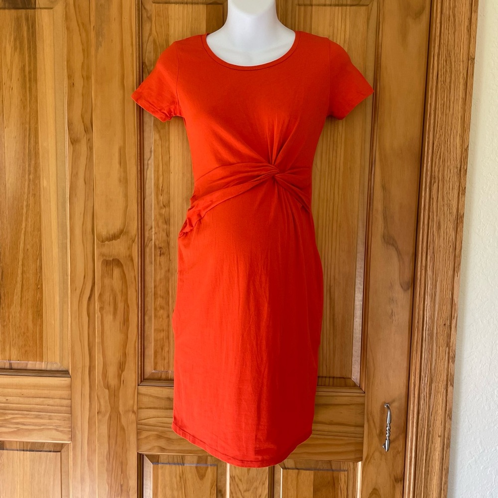 Old Navy Women's Orange Dress